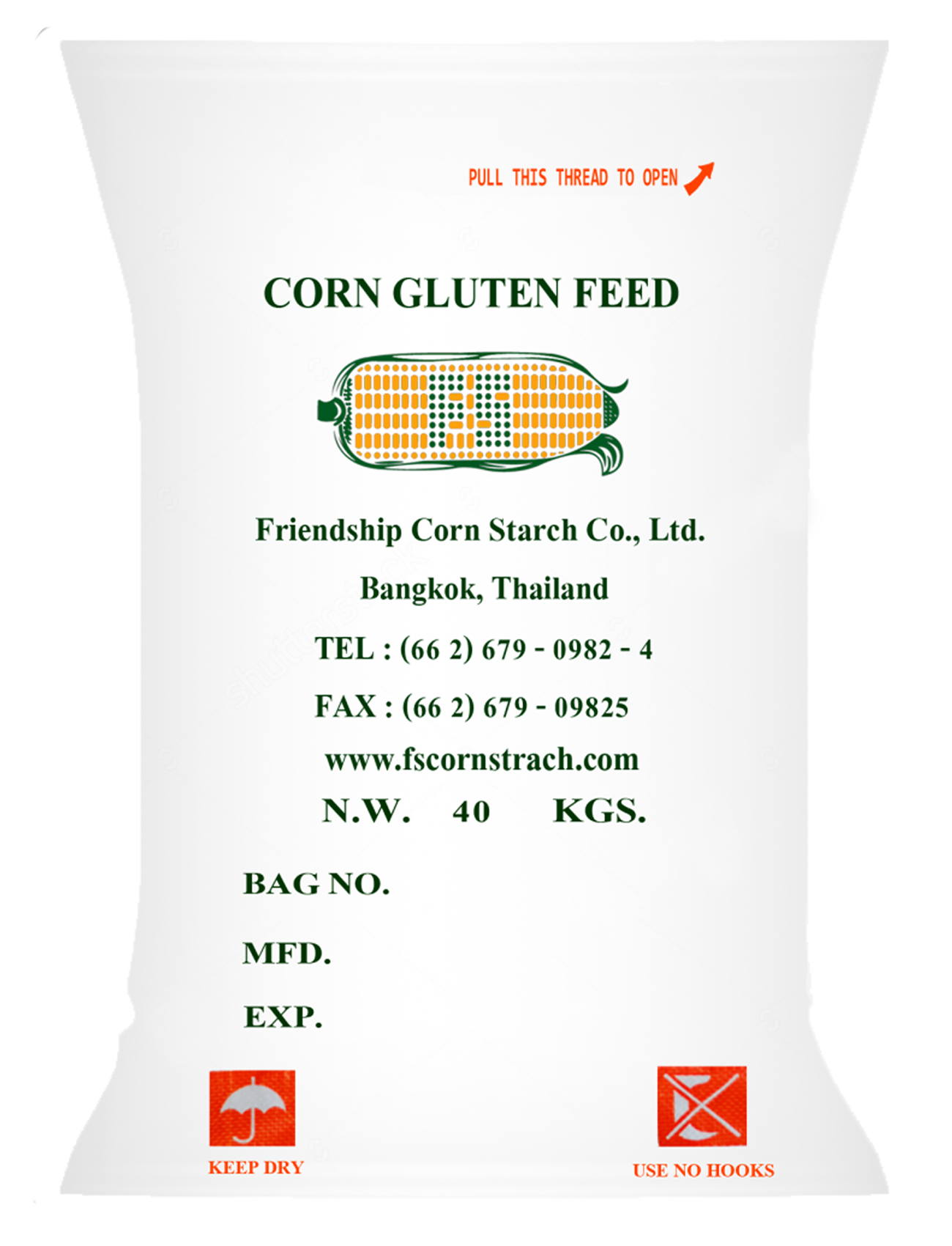 CORN GLUTEN FEED Friendship Corn Starch Co., Ltd.